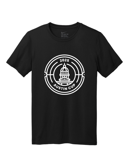 Austin Cup 2025 Youth Nike S/S Dri-Fit T-Shirt Primary Logo
