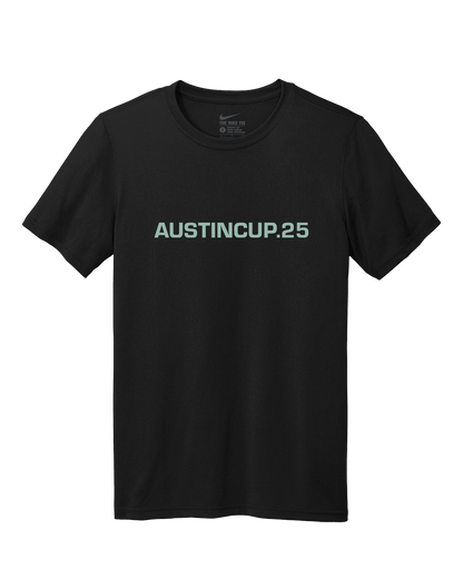 Austin Cup 2025 S/S Nike Dri-Fit Tshirt Text Logo