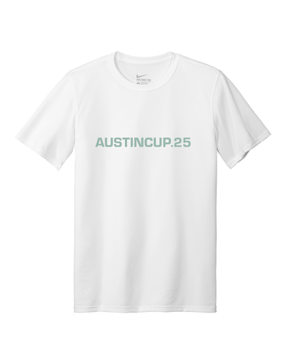 Austin Cup 2025 Youth Nike S/S Dri-Fit T-Shirt Text Logo