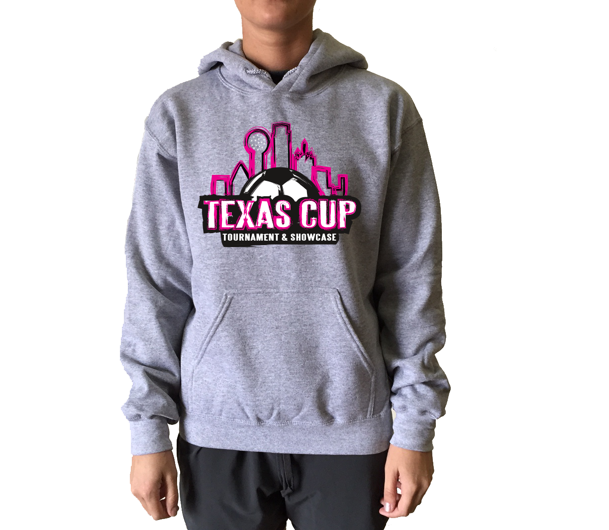 TX Cup Skyline Hoodie - Gray