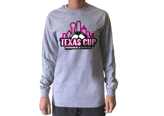 TX Cup Skyline L/S T-Shirt - Gray