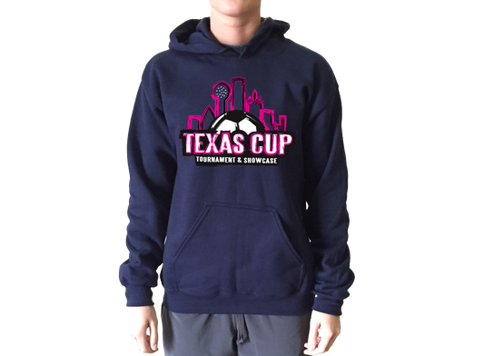 TX Cup Skyline Hoodie - Navy
