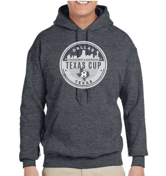 TX Cup Classic Hoodie - Dark Heather Grey