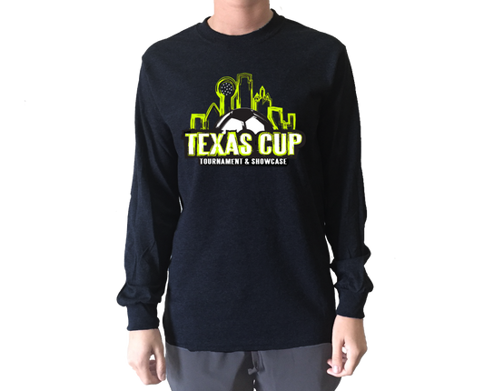 TX Cup Skyline L/S T-Shirt - Black